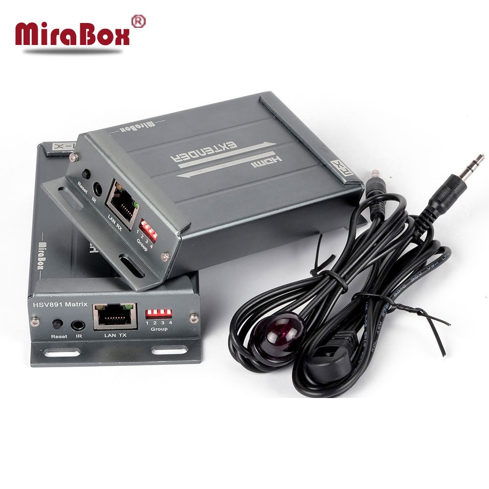 HSV891M HD Ʈ Ȯ, IR , 3.5mm  , Cat5, 5e, Cat6 HD ۽ű ű, IP  UTP